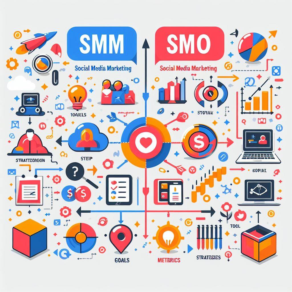 what is the difference between social media marketing and social media optimization ?
