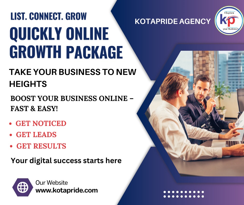 Kotapride Quickly Online Growth Package – Digital Success Awaits You